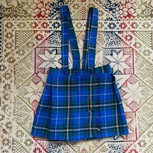Vintage Nova Scotia Tartan Child’s Kilt Plaid Wool with Pin NS Size 5